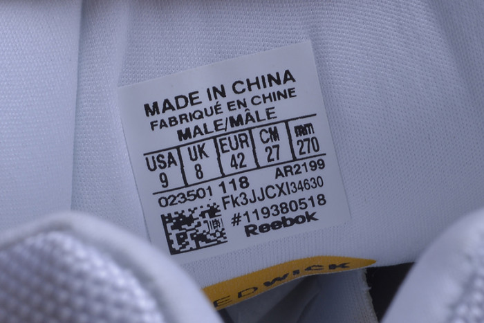 Reebok Pump Fury OG Ballistic Pack Limited Edition Triple White AR2199