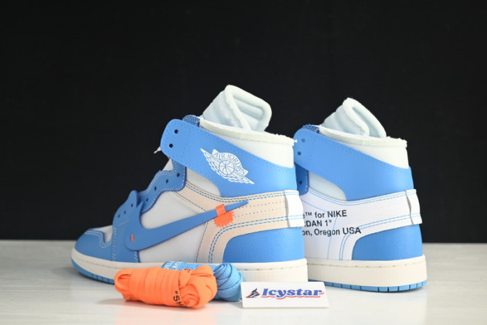 OFW Air Jordan 1 Powder Blue UNC AQ0818-148