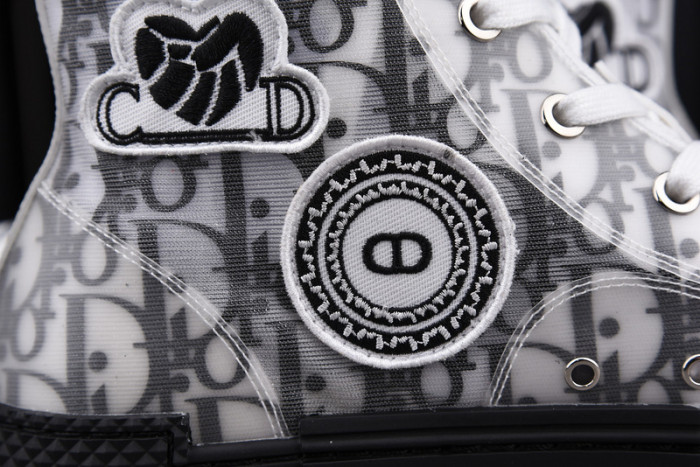 B23 OBLIQUE HIGH TOP SNEAKERS T00480H053