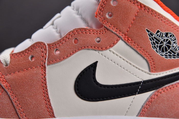 AIR JORDAN 1 MID GS “ORANGE SUEDE” DV1336-800