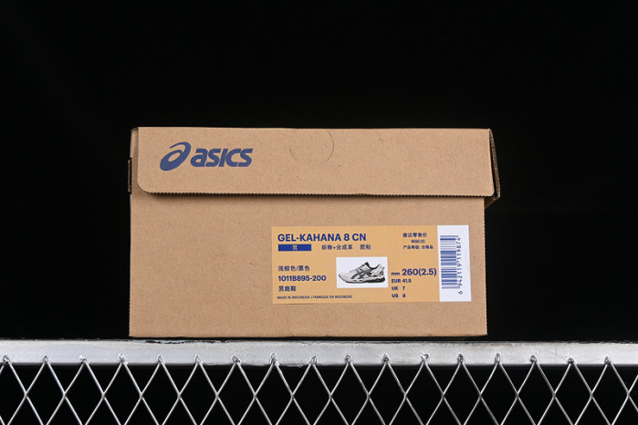 As*ic*s gel-kahana 8 black and white 1011b895-200