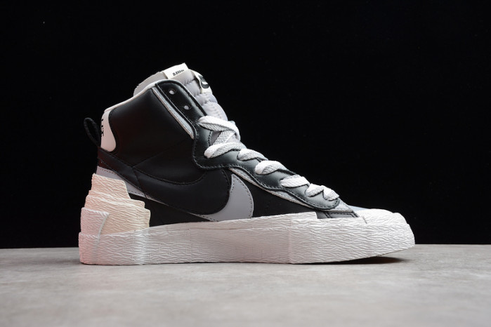 Sacai x Blazer Mid Black Grey BV0072-002