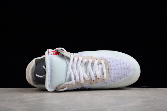 NIKE AIR FORCE 1 LOW OFW All White AO4606-100