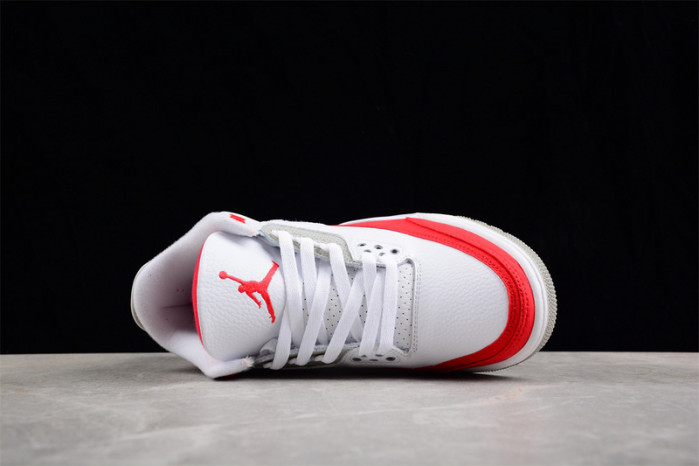 Jordan 3 Retro Tinker White University Red CJ0939-100