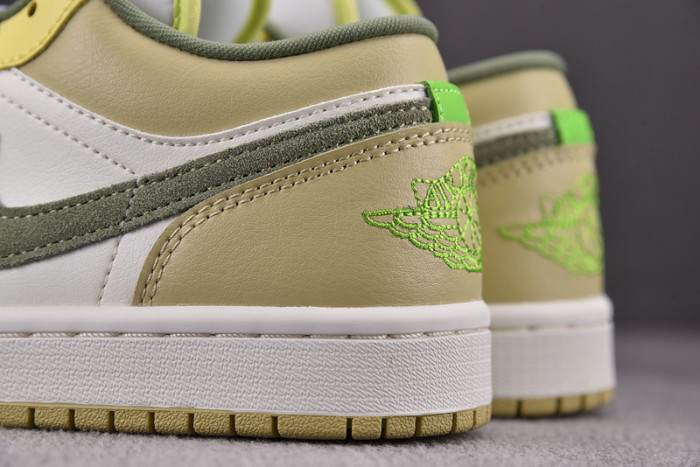 Jordan 1 Low Sail White Oil Green (W) FD9906-131