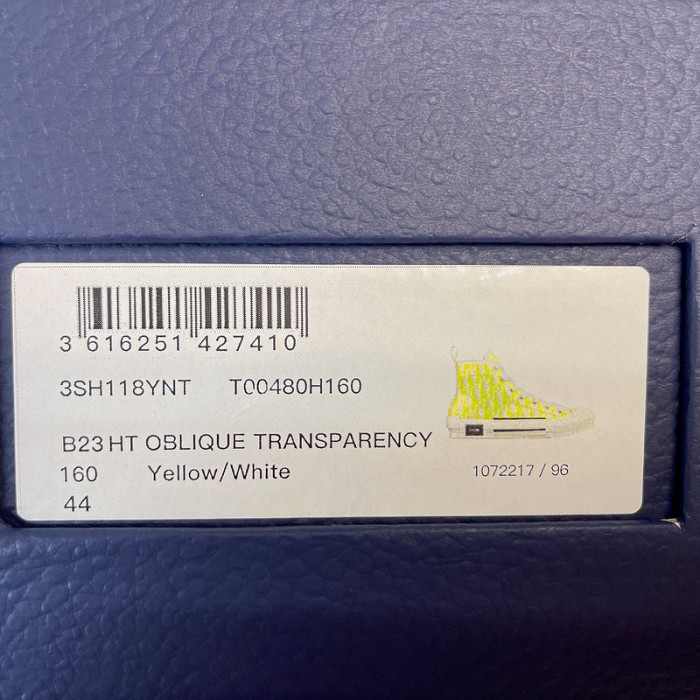 B23 OBLIQUE HIGH low SNEAKERS T00480H096