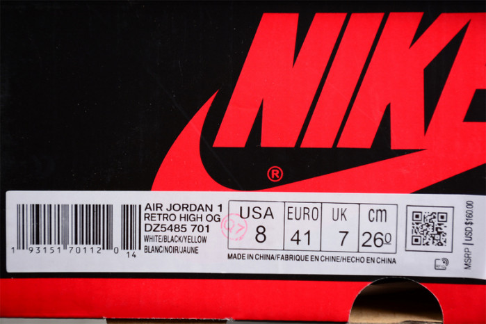 Air Jordan 1 High OG "Yellow Ochre"