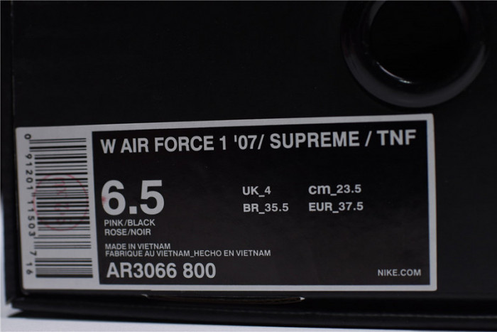 S*p*e x the n0*h f**e x nike air force 1 pink ar3066-800