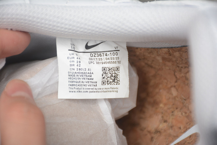 NIKE AIR FORCE 1 LOW SP BILLIE EILISH TRIPLE WHITE DZ3674-100