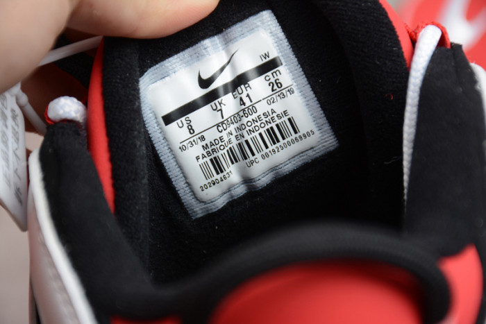 Nike Air More Uptempo University Red Black White CD9403-600