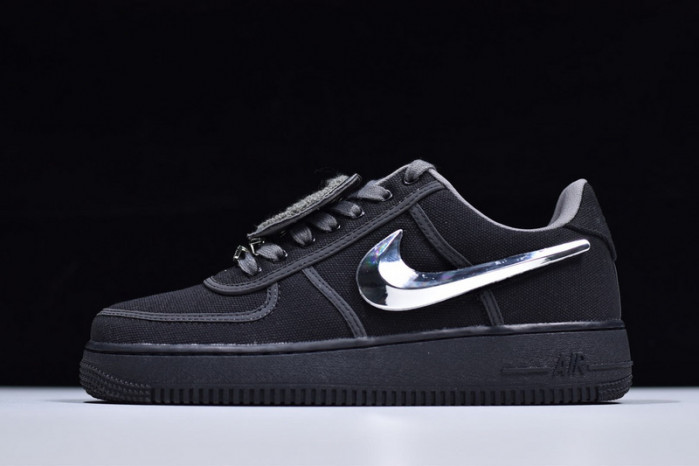 Travis Scott Nike Air Force 1 BLACK AQ4211-001