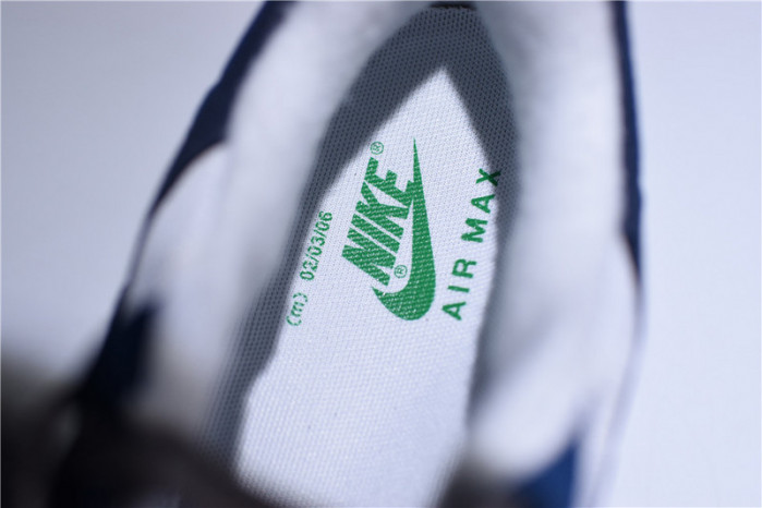 Nike mens AIR MAX 95 OG “SLATE” white/ blue 554970-131