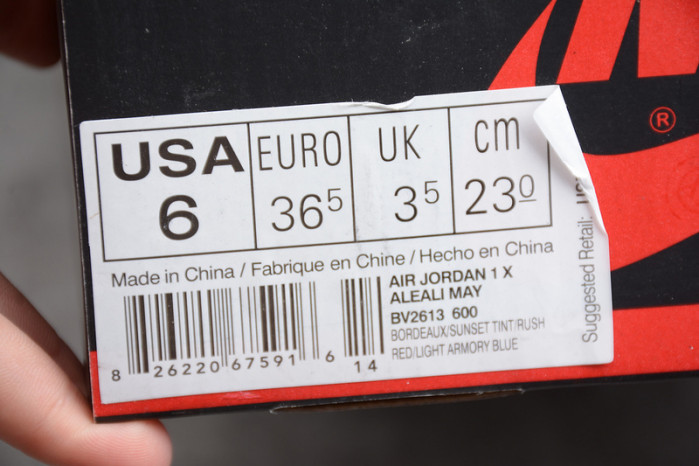 Aleali May Air Jordan 1 Viotech Fur Tongues BV2613-600