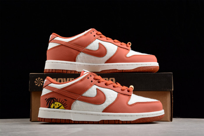 Nike Dunk Low “Sun Club” White Brown DR5475-100