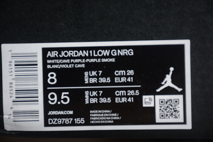AIR JORDAN 1 LOW GOLF NRG 
