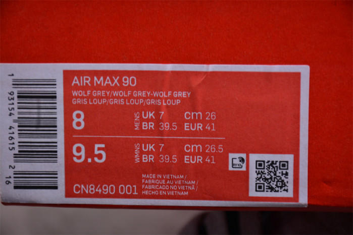 Nike Air Max 90 Recraft Wolf Grey CN8490-001