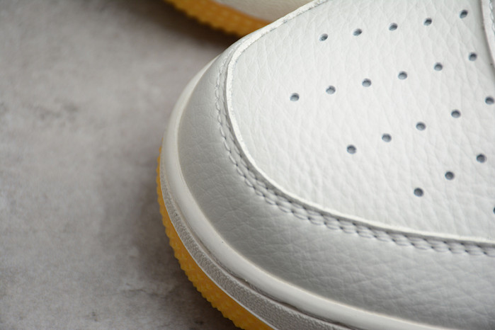 Nike Air Force 1 07 Low White Green Noise Yellow Shoes ZJ6695-303