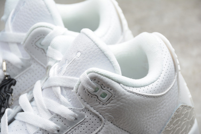 Air Jordan 3 Retro Triple White 136064-111