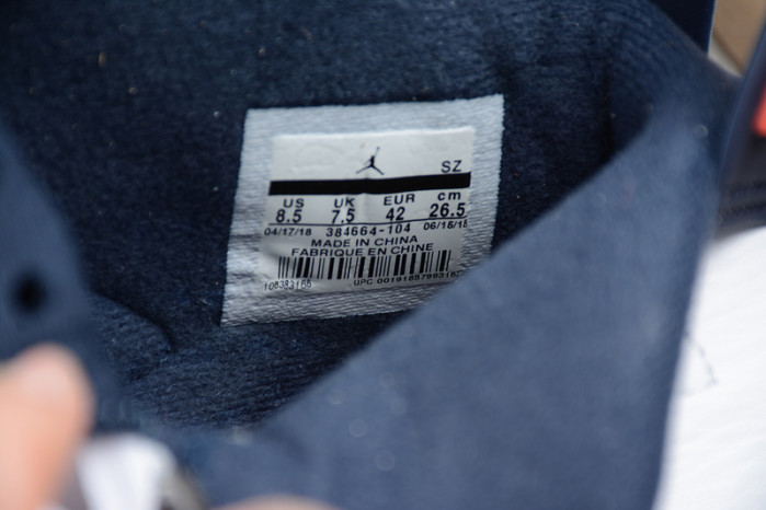 AIR JORDAN 6 RETRO "TINKER HATFIELD" 384664-104