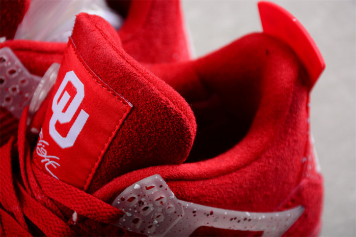 Jordan 4 Retro Oklahoma Sooners PE SU18 MNJDLS 731 LN3