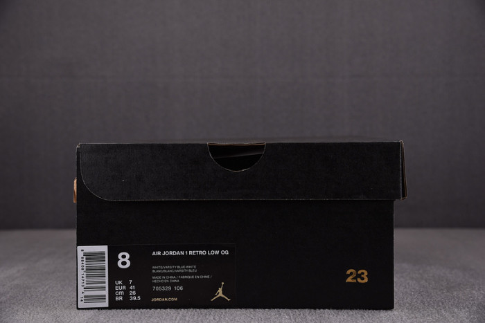 Jordan 1 Retro Low Metallic Blue 705329-106