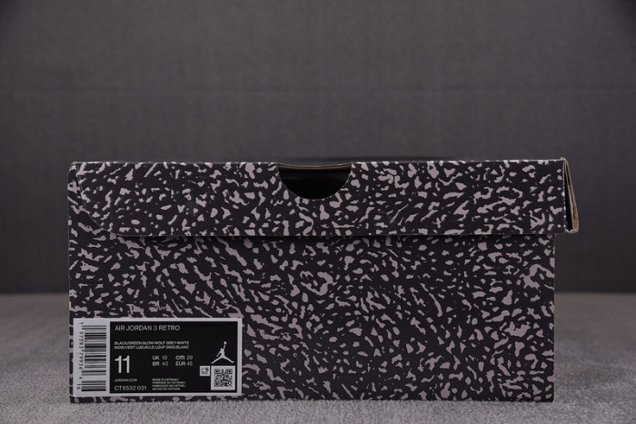 Jordan 3 Retro Green Glow CT8532-031