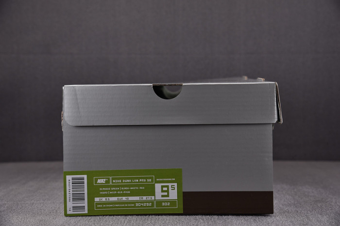 Nike dunk low sb heineken 304292-302