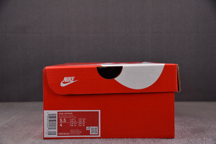 Nike V2K Run Metallic Silver White FD0736-104