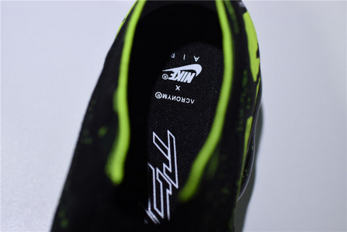 Acronym Nike Mens Air VaporMax Moc 2 Black Volt AQ0996-007