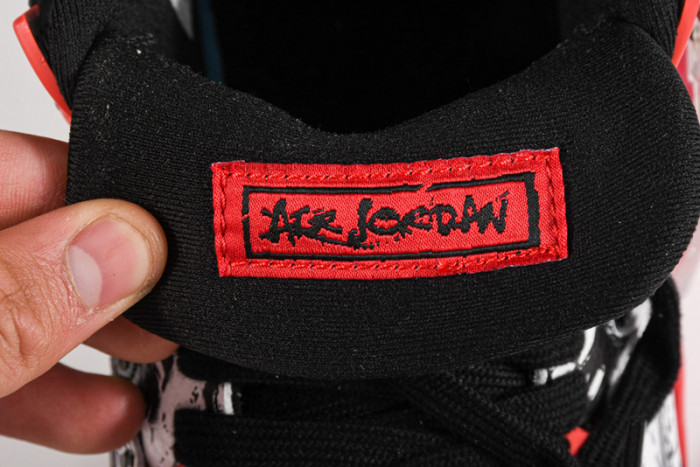 2018 Nwe 4 Tattoo Men Chinese Element Limited Edition White Black B00897-006