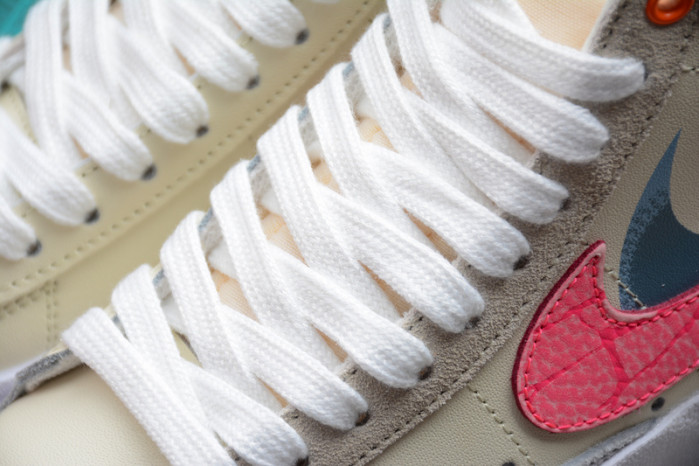 Nike Blazer Mid “Shanghai” Beige/Pink-Orange DC0707-164