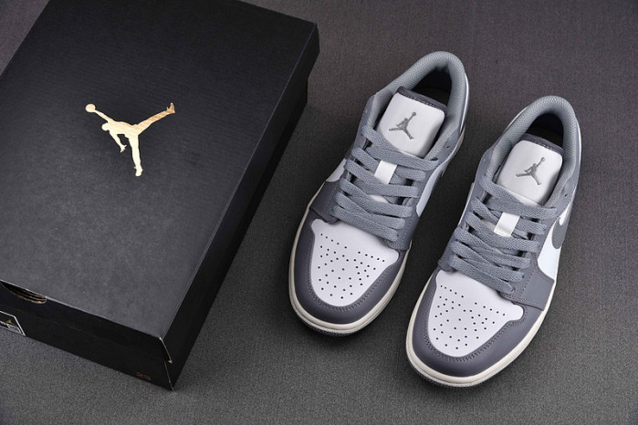 Air Jordan 1 Low Vintage Stealth Grey 553558-053