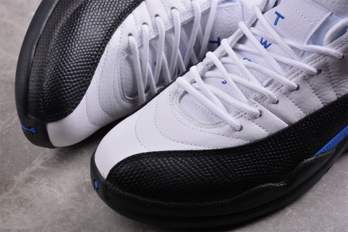 AIR JORDAN 12 RETRO BLACK AND BLUE