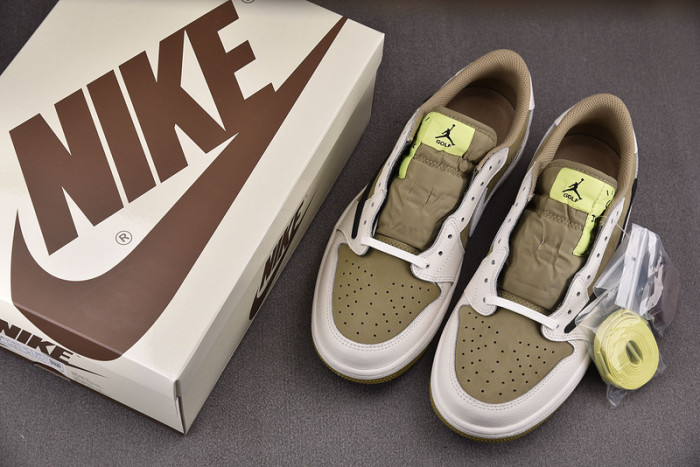 Travis Scott x Air Jordan 1 Low Golf FZ3124-200