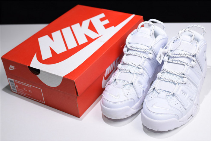 Nike Air More Uptempo “Triple White” 921948-100