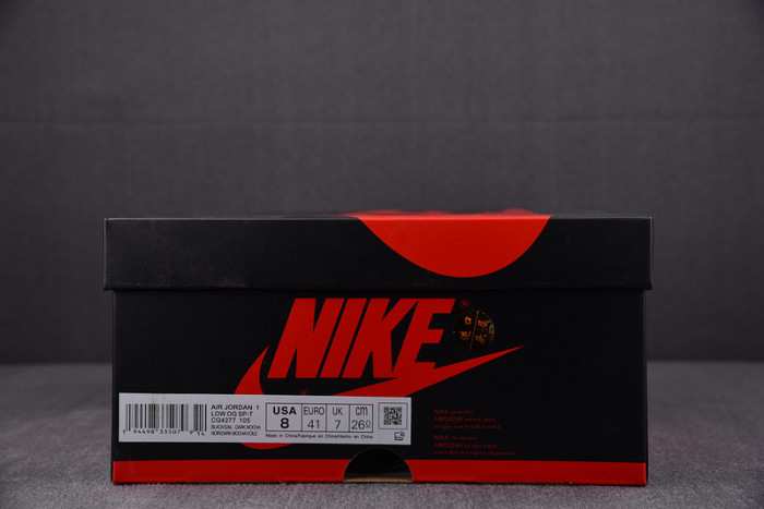 TRAVIS SCOTT X AIR JORDAN 1 LOW DARK MOCHA BLACK CQ4277-105