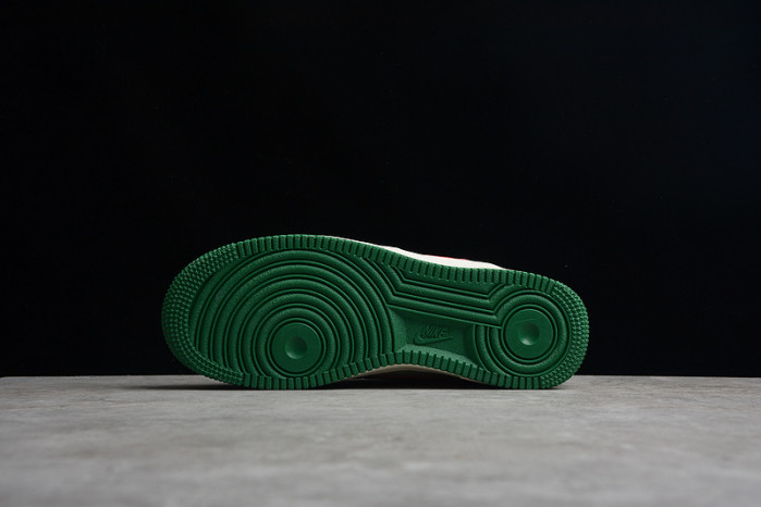 Nike Air Force 1 07 Low Sparrow White Green Solar Red CW2288-666