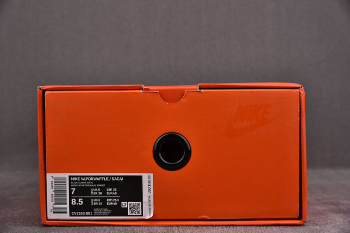 Nike Vaporwaffle sacai Black White CV1363-001