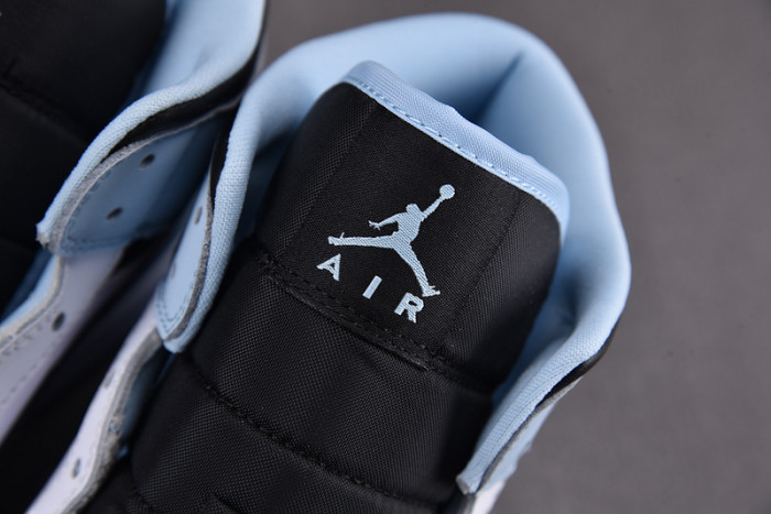 Air Jordan 1 Mid White Blue Black DV1308-104