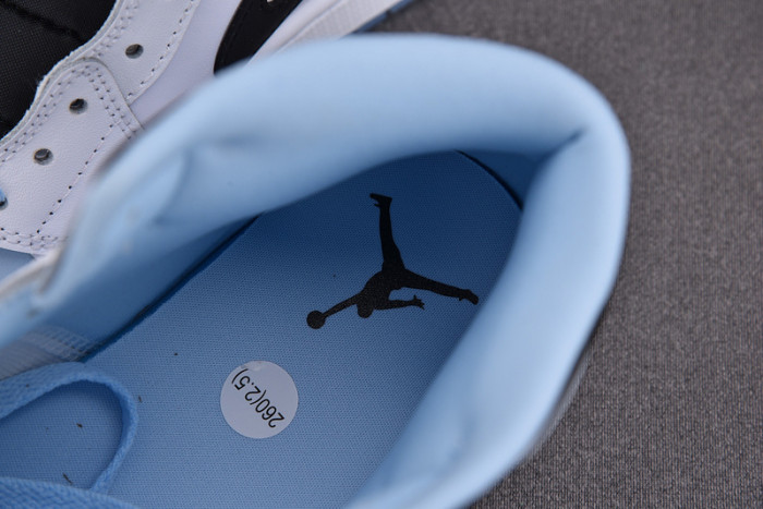 Air Jordan 1 Mid White Blue Black DV1308-104