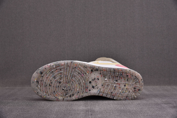 Jordan 1 Mid SE Pastel Vivid Green Grind (GS) DJ0338-100