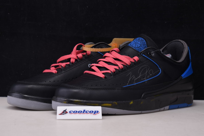AIR Jordan 2 Retro Low SP OFW Black Blue DJ4375-004