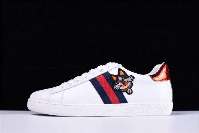 G*u*i original casual shoes ace embroidered low-top with dog 6951103-57