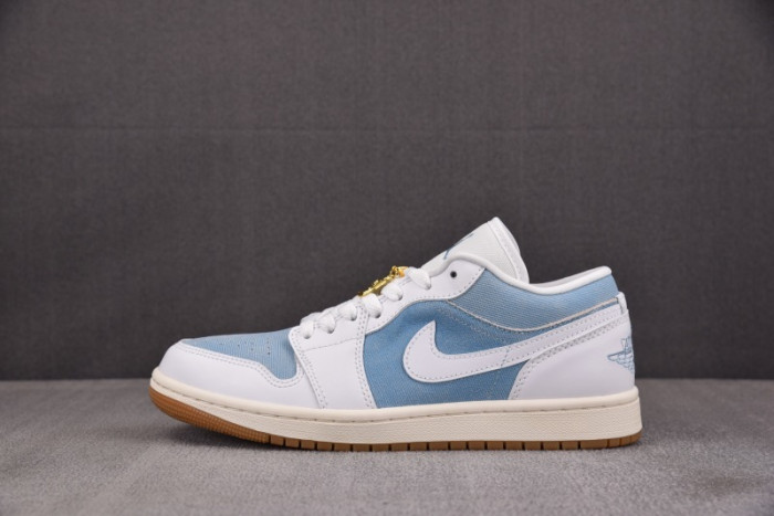 Air Jordan 1 Low SE ''Denim Worn Blue'' HQ2004-400