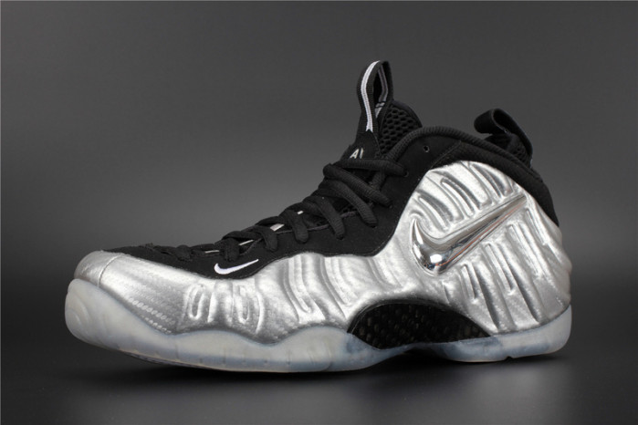 Nike Air Foamposite Pro PRM “Silver Surfer” metallic silver mens 616750-004