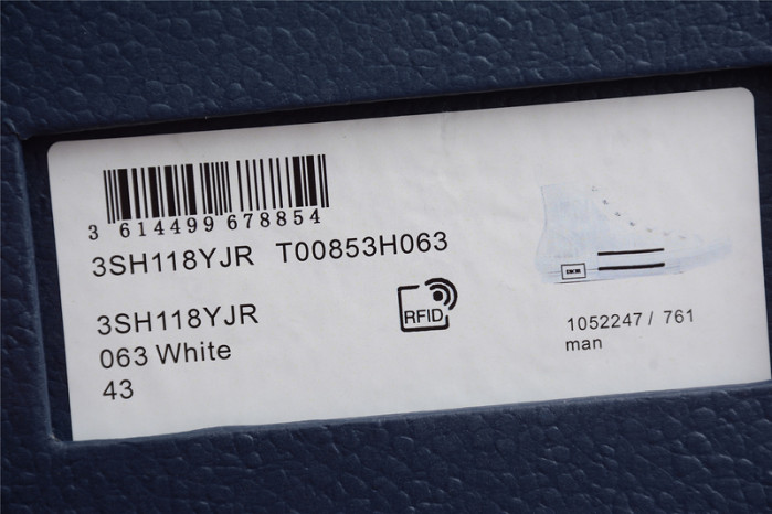 B23 OBLIQUE HIGH TOP SNEAKERS T00853H064